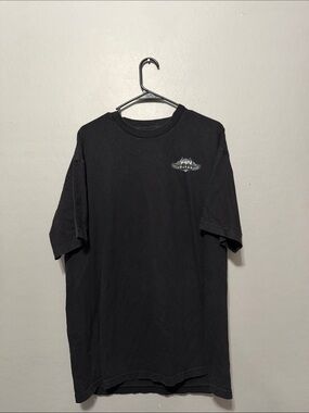 Black Graphic Crewneck T‑Shirt